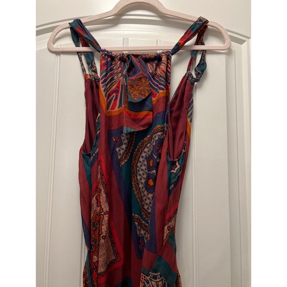 Hale Bob Women’s Sleeveless V-Neck Boho Summer Maxi Dress Size XS Multicolor - Picture 6 of 6